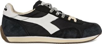 Diadora Equipe Vela Sw Black Suede Sneakers