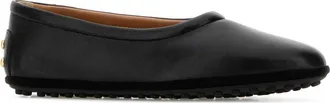 Tod's Leather Ballet Flat Flat - Black