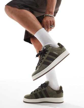 adidas Originals Campus 00 - Sneakers kaki-Verde