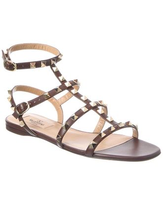 Valentino Rockstud Leather Sandal