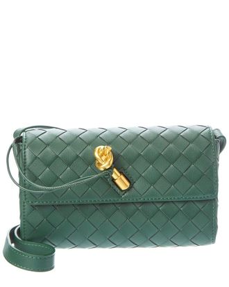 Tiffany & Fred Hand-Woven Leather Clutch