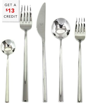 Mepra 5Pc Flatware Set With $13 Credit