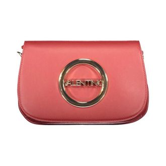Valentino Cross Body Bags, female, Red, Size: ONE SIZE Circle Logo Crossbody Bag
