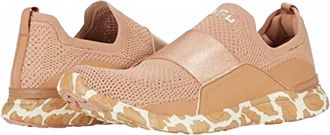 Athletic Propulsion Labs Womens Techloom Bliss Shoe In Caramel/almond/leopard
