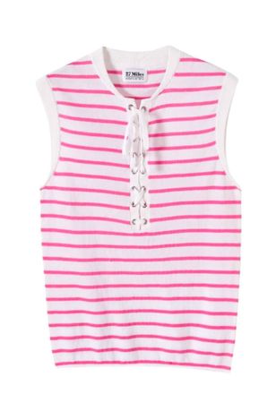 27 Miles Malibu Womens Hailey Top In Rose