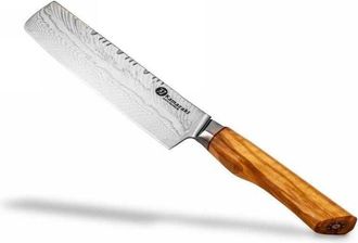Mentor Cuchillo De Cocina Mentor Kzi301kn Acero Damasko Resistente A Corrosi&oacute;n
