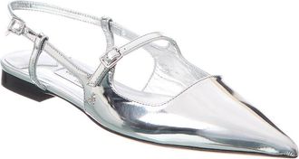 Jimmy Choo London Didi Leather Slingback Flat