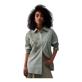 Liu Jo Dames, Blouses & Shirts, Groen, Maat: S