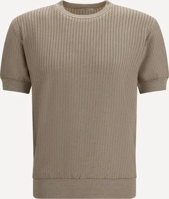 PIACENZA 1733 Maglia in misto cotone e seta Man 46