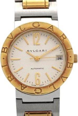 Bulgari Pre-owned Vintage Polshorloge - Heren - Vintage Horloges - Wit - ONE Size - Vintage