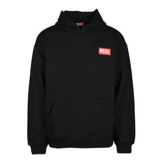 Diesel Hombre, Sudaderas, Negro, Talla: 2XL