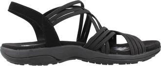 Skechers Reggae Slim - Sunnyside - Dames - Sandalen - Zwart - 39 EU - Schoenen