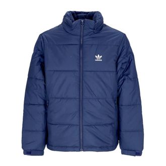 adidas Gewatteerde Puffer Donsjas - Heren - Ski Jassen - Blauw - S - Polyester - Fitness