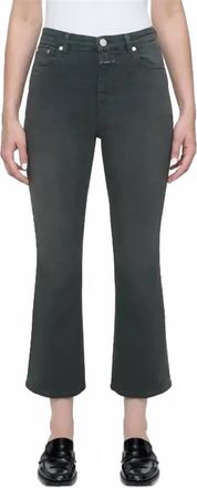Closed Hi-Sun Corduroy Flare Pant In Pini Green