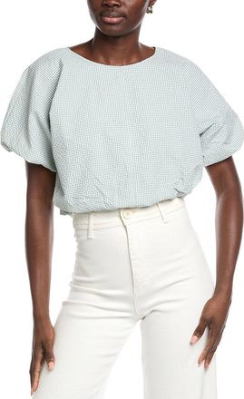 Hunter Crop Bubble Blouse