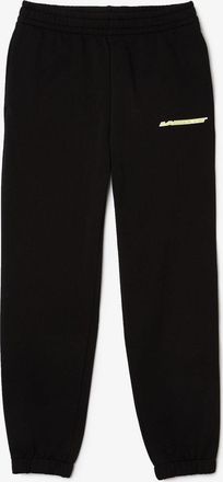 Lacoste Womens Tsuit Trousers in Black - Size 14 UK