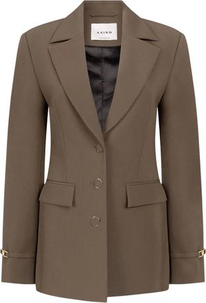 Aaiko Dames, Jassen, Groen, Maat: S Leer