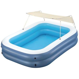 Bestway Piscina Hinchable Rectangular Con Toldo 254x178x140 Cm