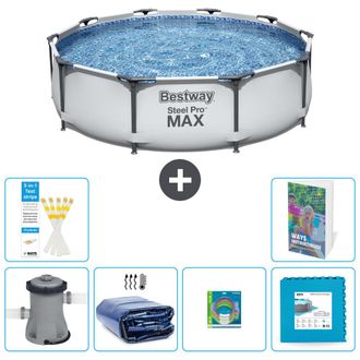 Bestway Piscina Bestway Steel Pro Max Redonda - 305x76 Cm - 7-piezas S229