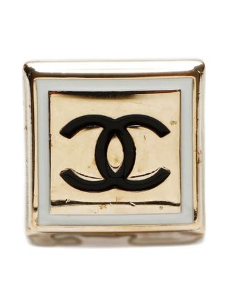 Chanel 2021 CC Mark Square ring - Gold