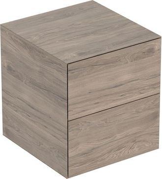 Keramag Geberit One Armario Lateral Con Dos Cajones, 45x49.2x47cm