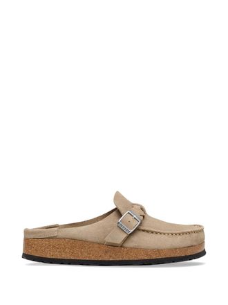 Birkenstock Buckley Braided Taupe, Suede Leather