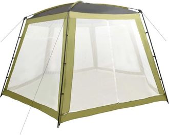 vidaXL Carpa Para Piscina De Tela Verde 590x520x250 Cm Vidaxl