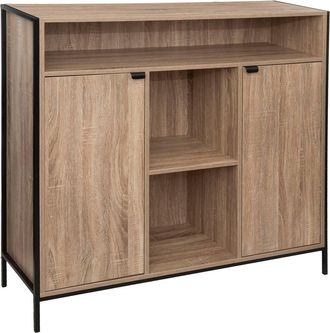 5five Simply Smart Aparador 2 Puertas Aliaj Efecto Roble Natural - 5five