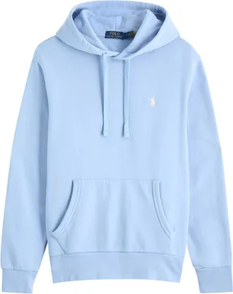 Polo Ralph Lauren Logo Hooded Cotton Sweatshirt - Light Blue - Xxl