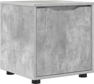 vidaXL Gabinete de Baño Gris Concreto 40,5 x 40 x 44 cm vidaXL