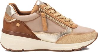 Xti Carmela Collection Womens Leather Casual Sneakers By Xti
