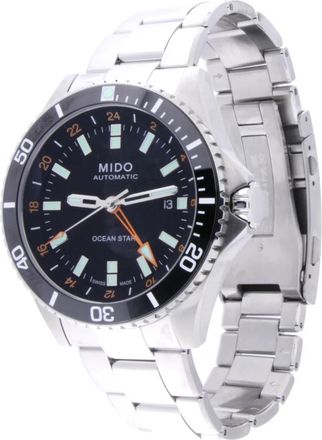 Mido Ocean Star GMT - Heren - Horloges - Zwart - ONE Size - Tweed - Accessoires