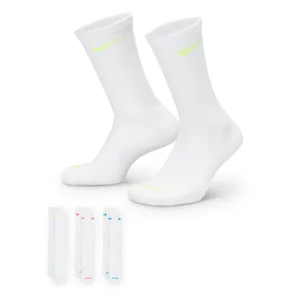 Nike Unisex Everyday Plus Cushioned Training Crew Socks (3 Pairs) in Multicolor | SX6888-938