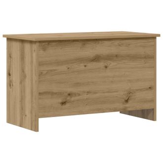 vidaXL Ba&uacute;l De Almacenamiento Roble Artesanal 80 X 40 X 50 Cm Vidaxl
