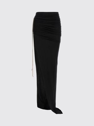 Rick Owens Gonna asimmetrica Rick Owens Drkshdw in cotone