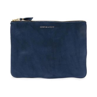 Comme Des Gar&ccedil;ons Heren, Accessoires, Blauw, Maat: ONE Size Leer