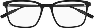 Montblanc MB0197O001 Square Full Rim Eyeglasses - Black