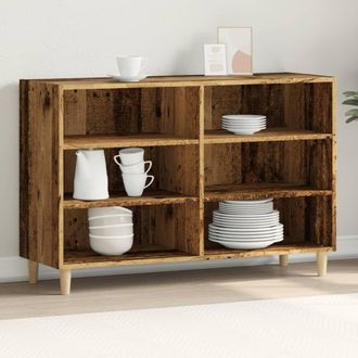 Berkfield Home Sideboard Old Wood 103.5x35x70 cm Engineered Wood in Brown