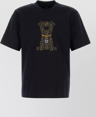 Fendi cotton regular-fit short-sleeve t-shirt