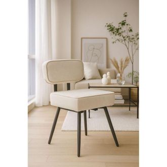 Regalos Miguel Sillas Comedor - Silla Casona Tela - Beige