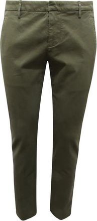 Dondup Spiritissimo Broeken - Heren - Chinos - Groen - W31 - Katoen - Broeken