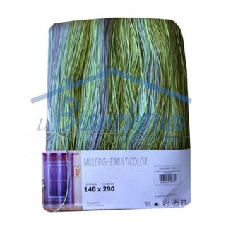 Trade Shop Trade Shop - Cortina Divisoria Decorativa Para Interiores De 140 X 290 Cm Con Hilos Sombreados - Verde