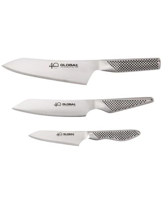 Global 40Th Anniversary 3Pc Knife Set
