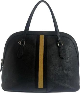 Gucci Pre-owned Handbags, female, Black, Size: ONE SIZE Pre-owned Leather gucci-bags