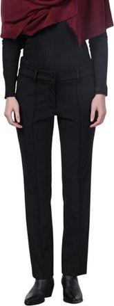 Mason's Kik Chino Broek - Dames - Wijde Broeken - Zwart - L - Broeken