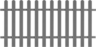 vidaXL Valla De Jard&iacute;n De Wpc 200x100 Cm Vidaxl