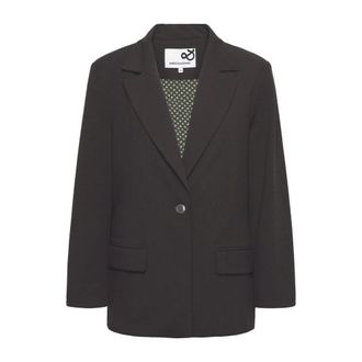 &Co Woman Glennis Blazer - Dames - Jassen - Grijs - Maat: 2XL Poliester