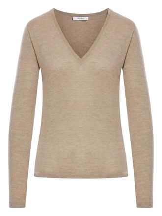 Max Mara V-neck top - Toni neutri