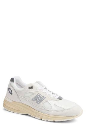 New Balance Gender Inclusive Made in UK 991 v2 Sneaker in Wind Chime/White at Nordstrom, Size 14.5 Womens