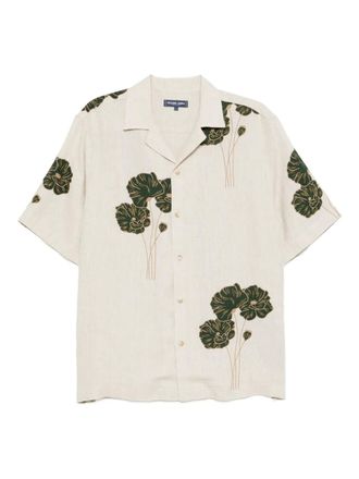 Frescobol Carioca Roberto shirt - Neutrals